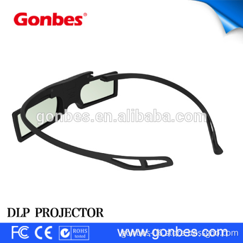 original design button battery 3d active glasses 144hz dlp 3d glasses
